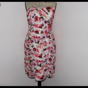H&M cocktail dress sizes 8. Ruched flower print
